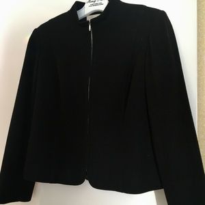 black wool (part cashmere) jacket